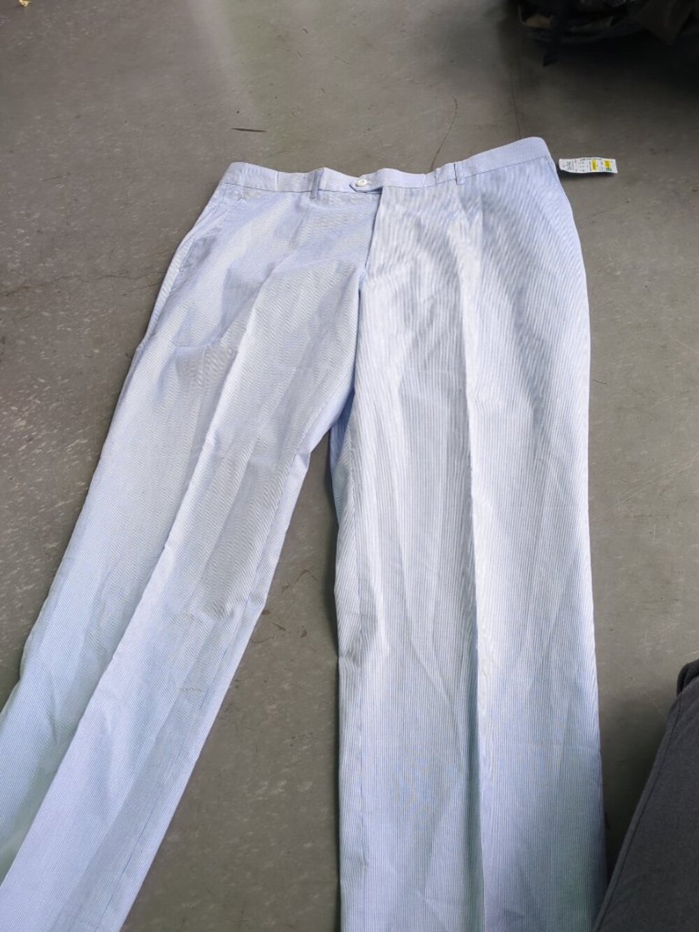 Alan Flusser Blue Striped Men's Pants 40x30